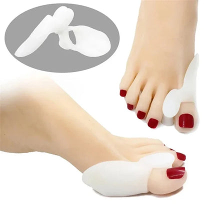Gel Toe Corrector With Gentle Cushion Alignment – Big Toe Relief & Everyday Comfort (2-Pack)