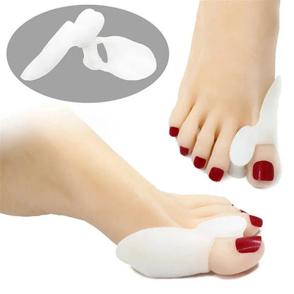 Gel Toe Corrector With Gentle Cushion Alignment – Big Toe Relief & Everyday Comfort (2-Pack)