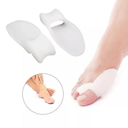 Gel Toe Corrector With Gentle Cushion Alignment – Big Toe Relief & Everyday Comfort (2-Pack)