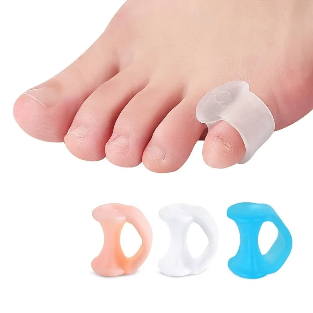 Ultra-Soft Gel Toe Separators (2 Pack) – Flexible Silicone Spacers For Everyday Comfort