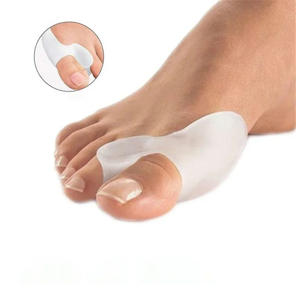 Gel Toe Corrector With Gentle Cushion Alignment For Big Toe Relief - You Get 2 High Quality PCS - 40% Off For A Limited Time Only!