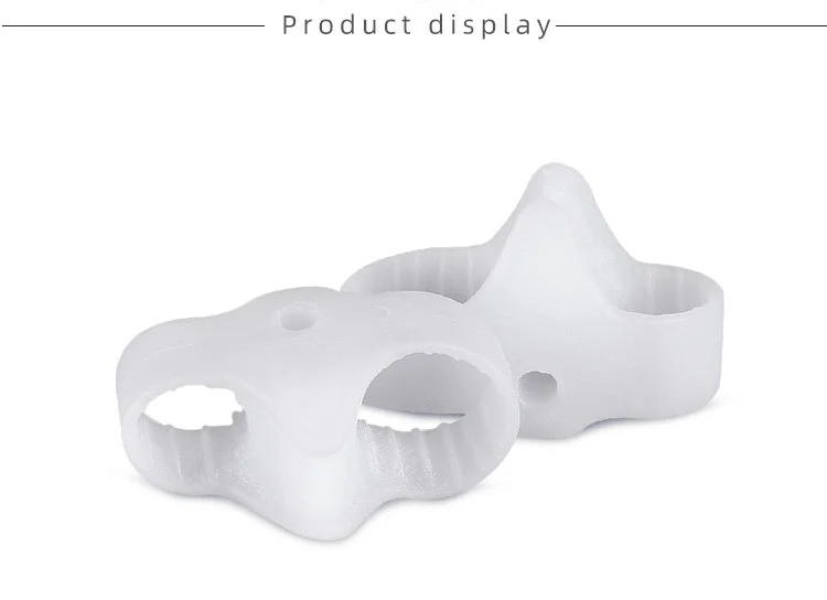 2pcs=1pair Silicone Toe Spreader Separator Bunion Hallux Valgus Corrector Thumb Finger Correction Straightener Foot Care Tool