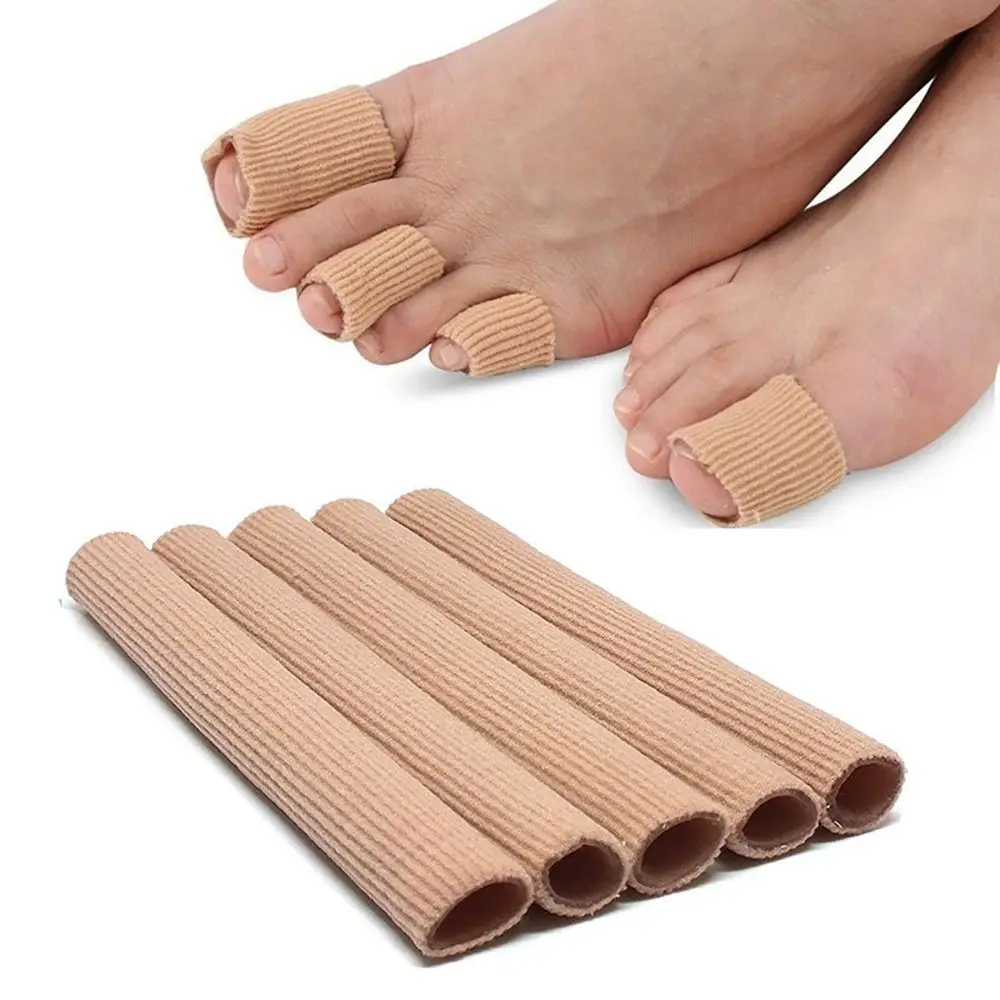 Fabric Toe Separator Corn Callus Bunion Corrector Pedicure  Tube