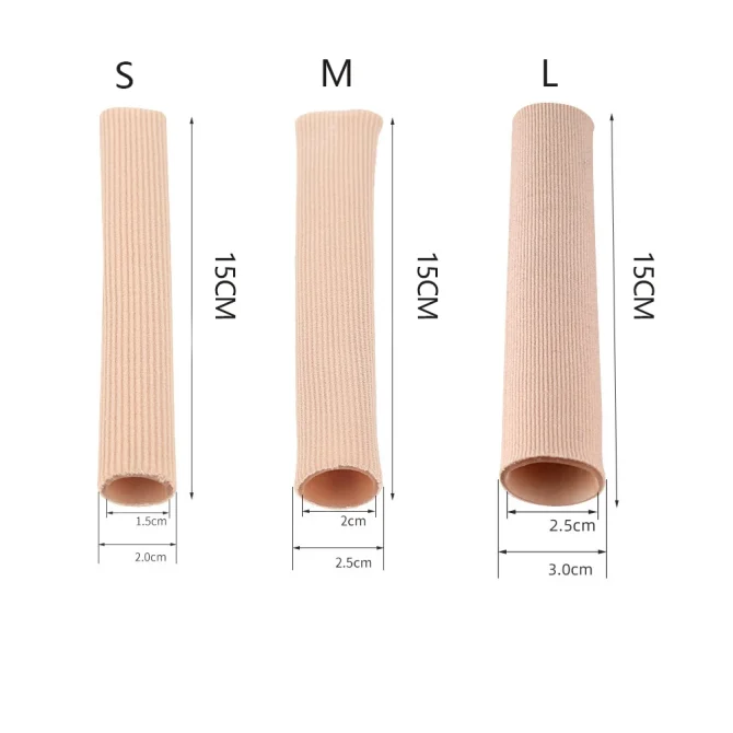 Fabric Toe Separator Corn Callus Bunion Corrector Pedicure  Tube - Image 4