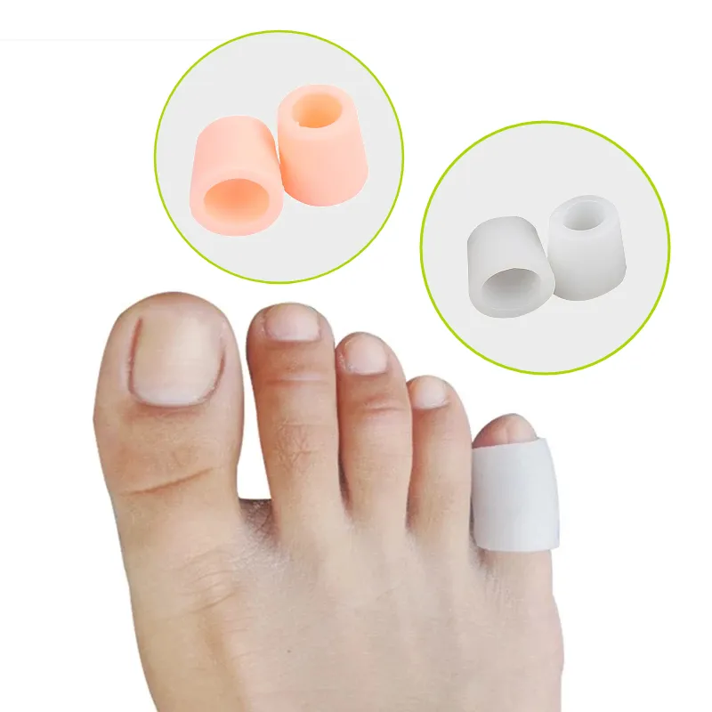 Toe Tube Protection Sleeve Bunion Corrector Straightener 2pcs/4pcs