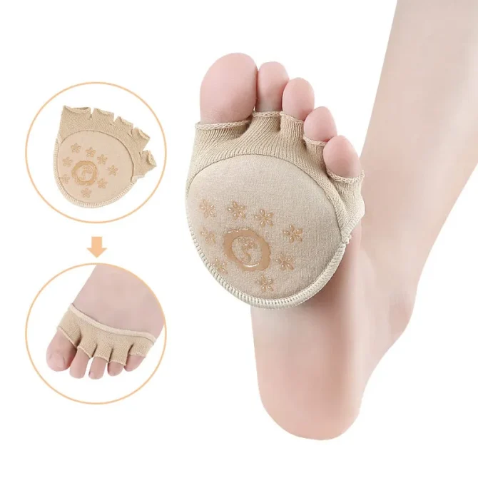 2Pcs=1Pair Toe Separator Half Insoles Pads Bunion Sleeve Protector - Image 3