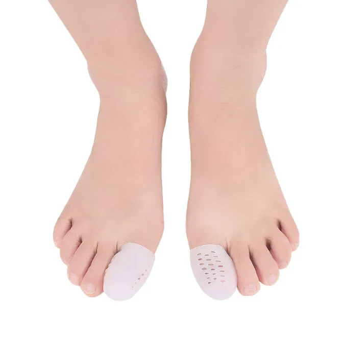 Toe Protectors Sleeve Bunion Pads Cushion Toe Guards Silicone Covers For Protection Of Ingrown Toenails 2PCS - Image 2