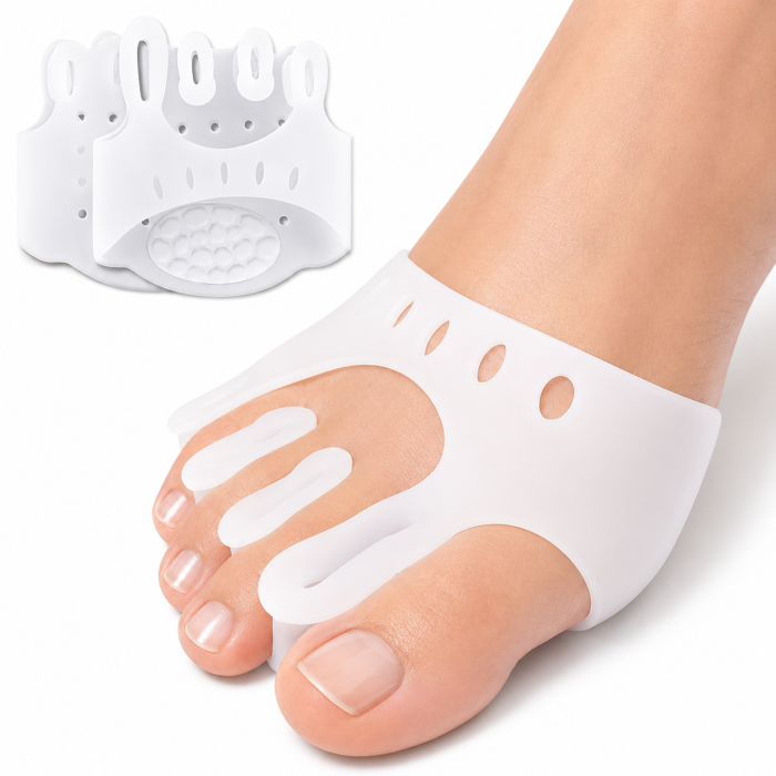 Five-Toe Gel Spacer Sleeves