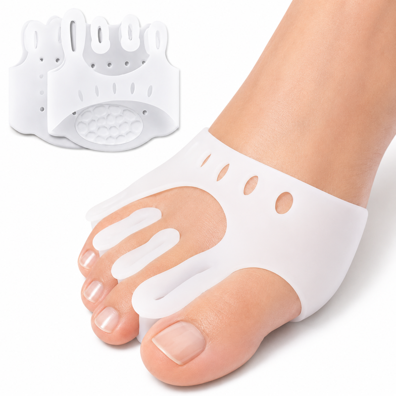 Five-Toe Gel Spacer Sleeves — actual product