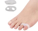 Bunion Straightener Silicone Gel Toe Separator Protector – Soft Flexible Comfort Design (2PCS = 1 Pair)