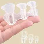 1 Pair Soft Gel Toe Separator Set – Flexible Overlap Toe Cushion for Everyday Comfort - Image 2