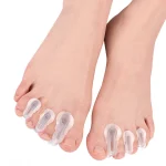 1 Pair Soft Gel Toe Separator Set – Flexible Overlap Toe Cushion for Everyday Comfort - Image 3