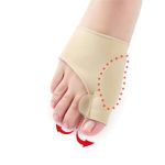 Toe Corrector Sock With Gel Cushions – Bunion & Big Toe Pain Relief (1 Pair) - Image 4